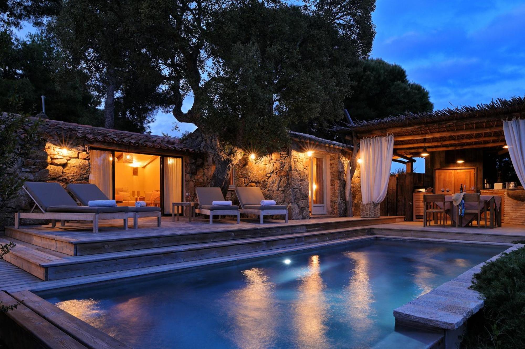 Villa Domaine Les Oliviers De Palombaggia Porto Vecchio Exterior foto